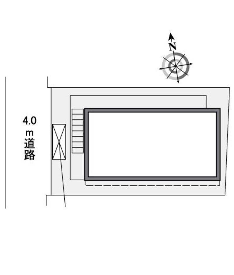 レオパレスＷｉｌｌ　竹原 配置図