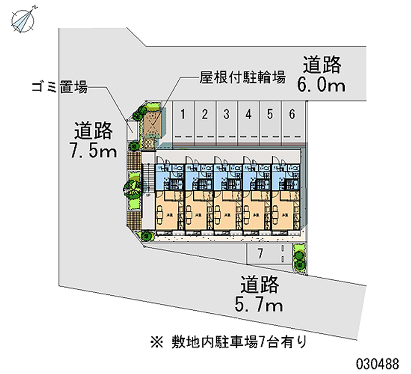 30488 Monthly parking lot