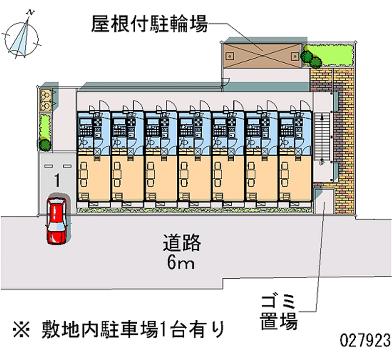 27923月租停车场