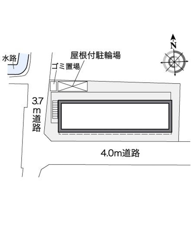 レオパレスラ　プランタン　Ⅱ 配置図