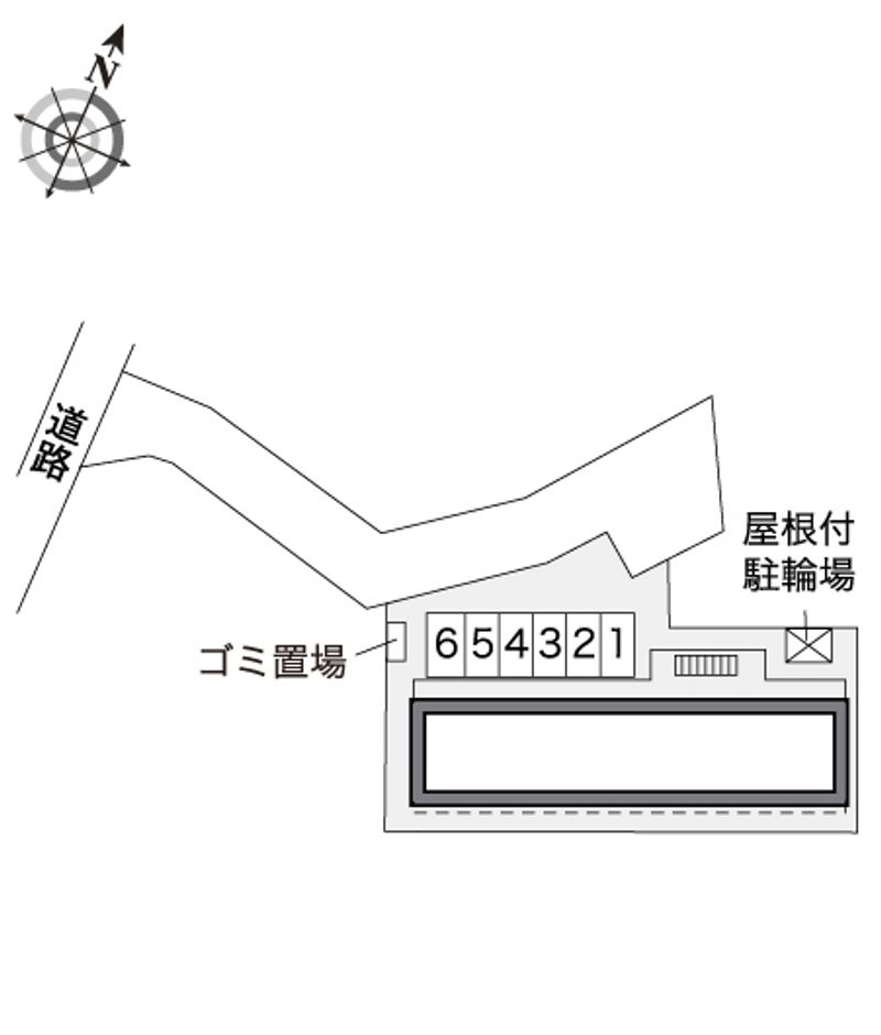 レオパレスエクレール 配置図