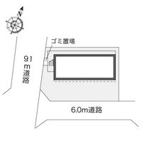 レオパレスプチ・フォレステール 配置図