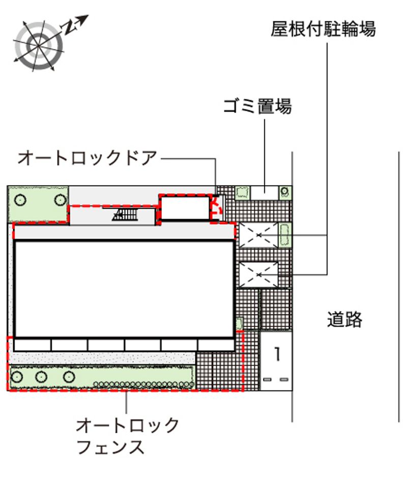 レオネクスト舞浜Ⅱ 配置図