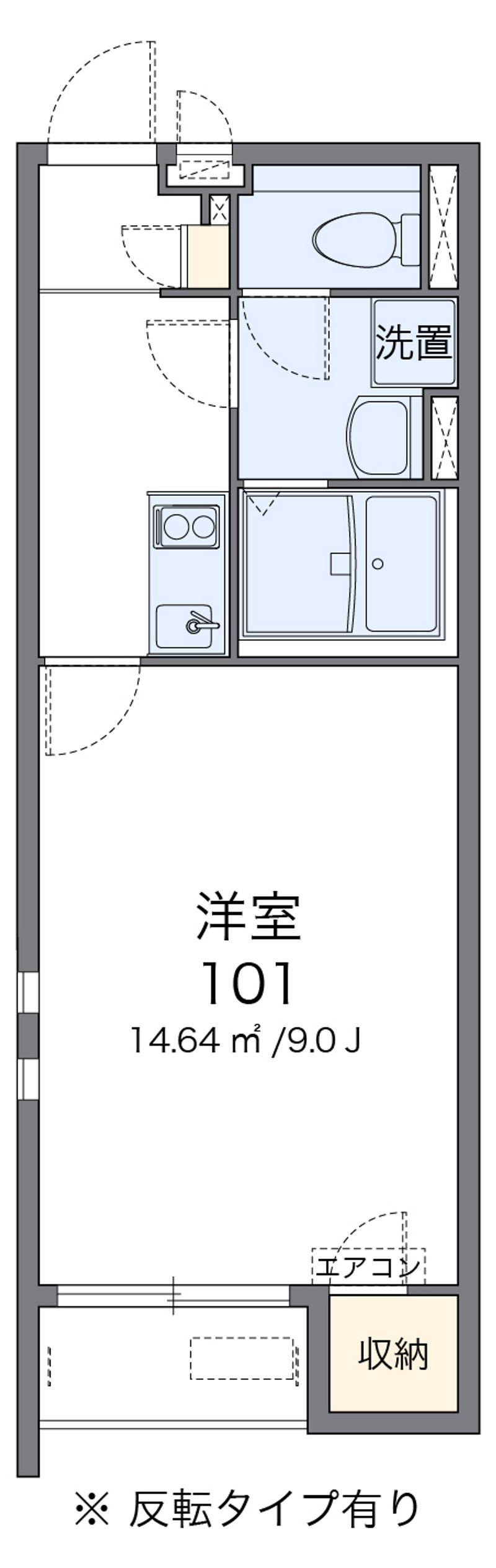 クレイノＪｕｎｅＢｅｒｒｙ 間取図