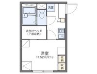 レオパレスエレガンテ 間取り図