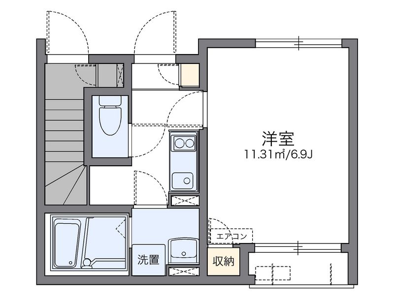 LEONEXT Excel Ogawa Nibankan Floor plan