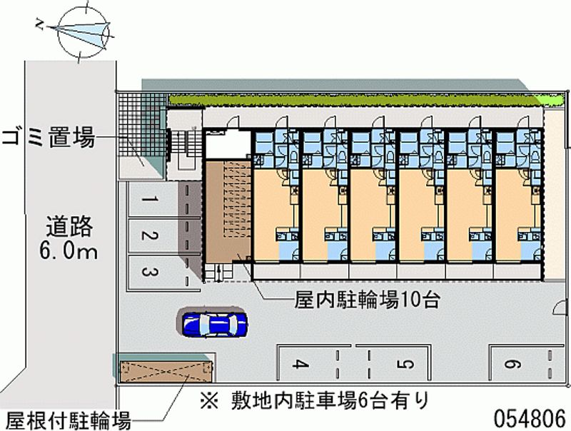 54806 Monthly parking lot