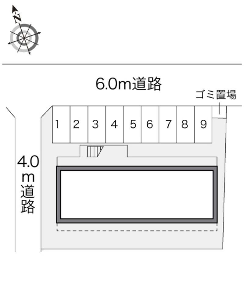 レオパレスユーアンドケイ 駐車場