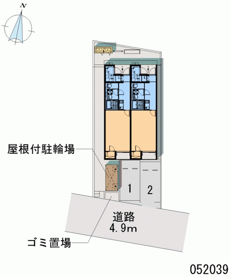 レオネクストクラルテ 区画図