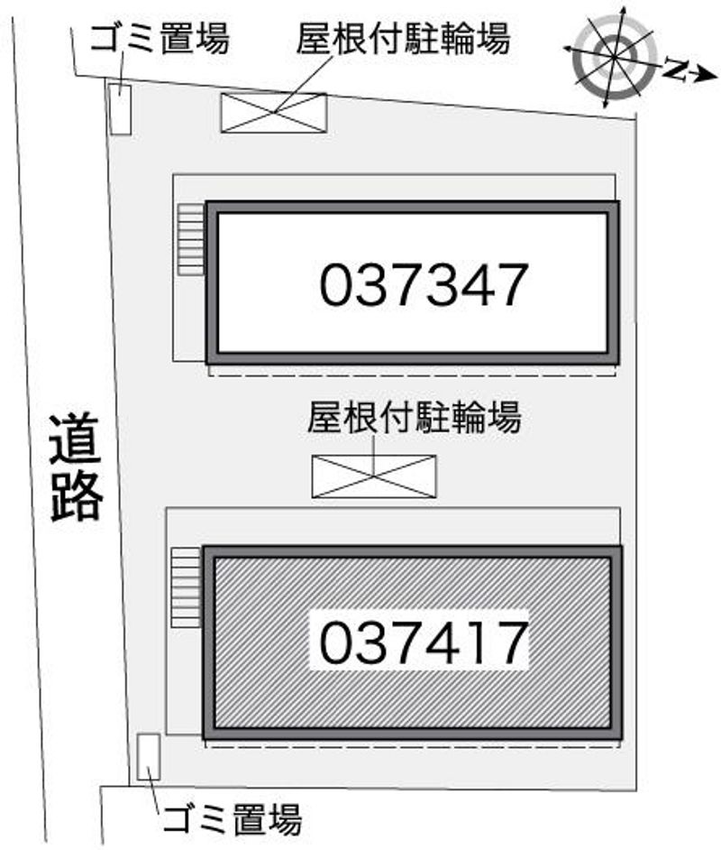 レオパレスタマルソネット 配置図
