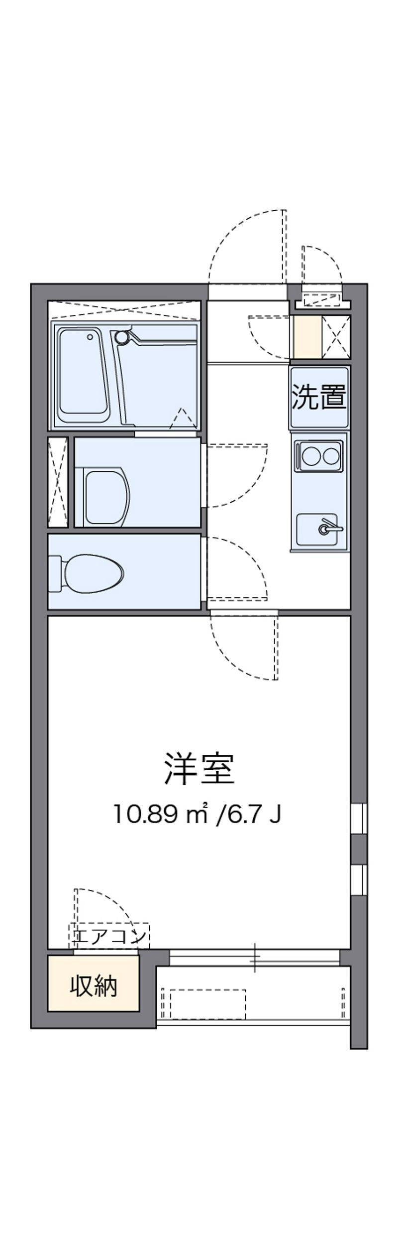クレイノ山ノ内 間取り