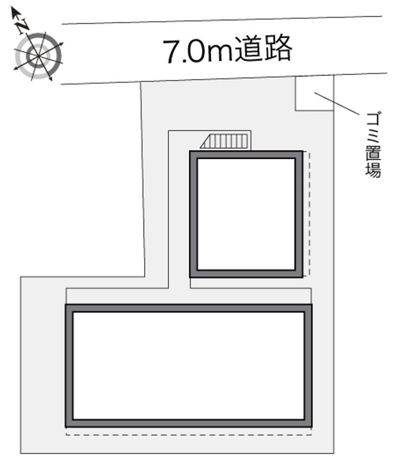 レオパレスラギ 配置図
