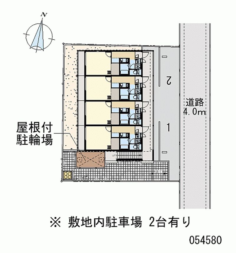 レオネクスト黒田 区画図
