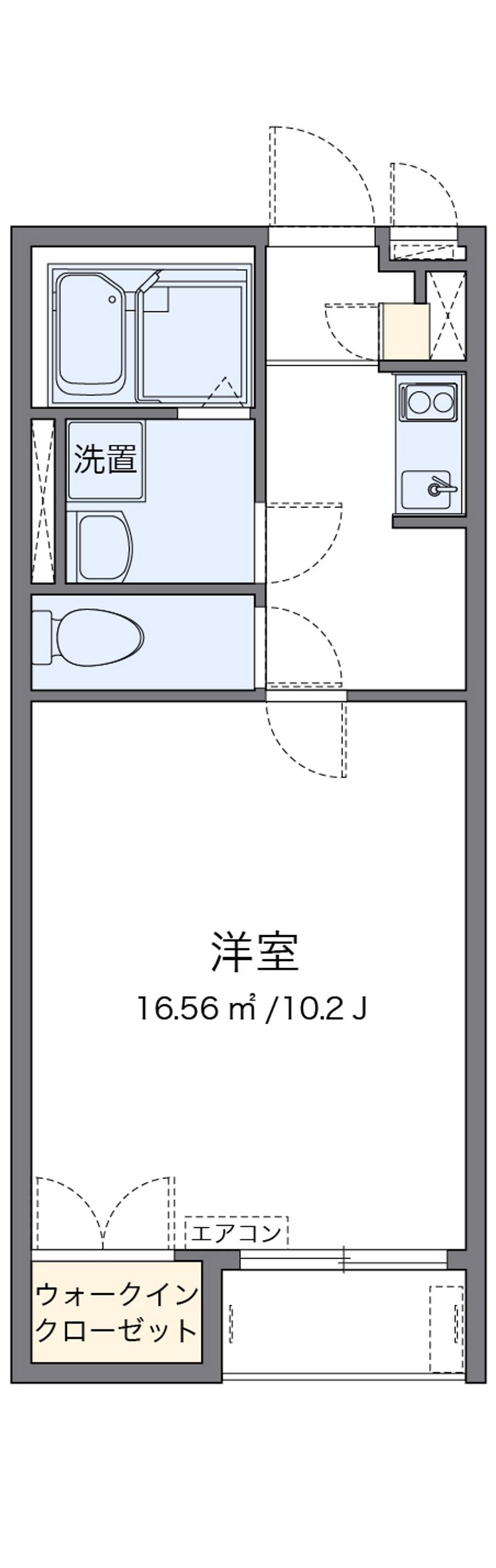 レオネクストインフレンド 間取図