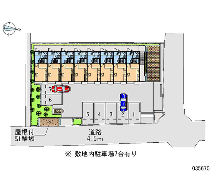 35670 Monthly parking lot