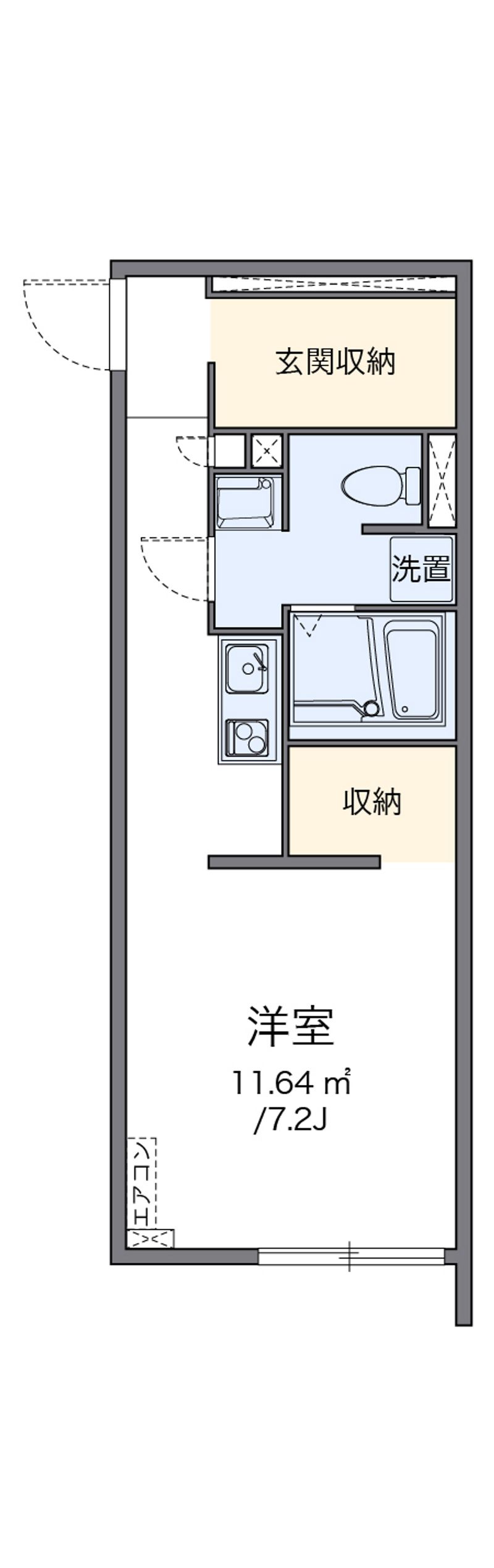 アルク上石川 間取図