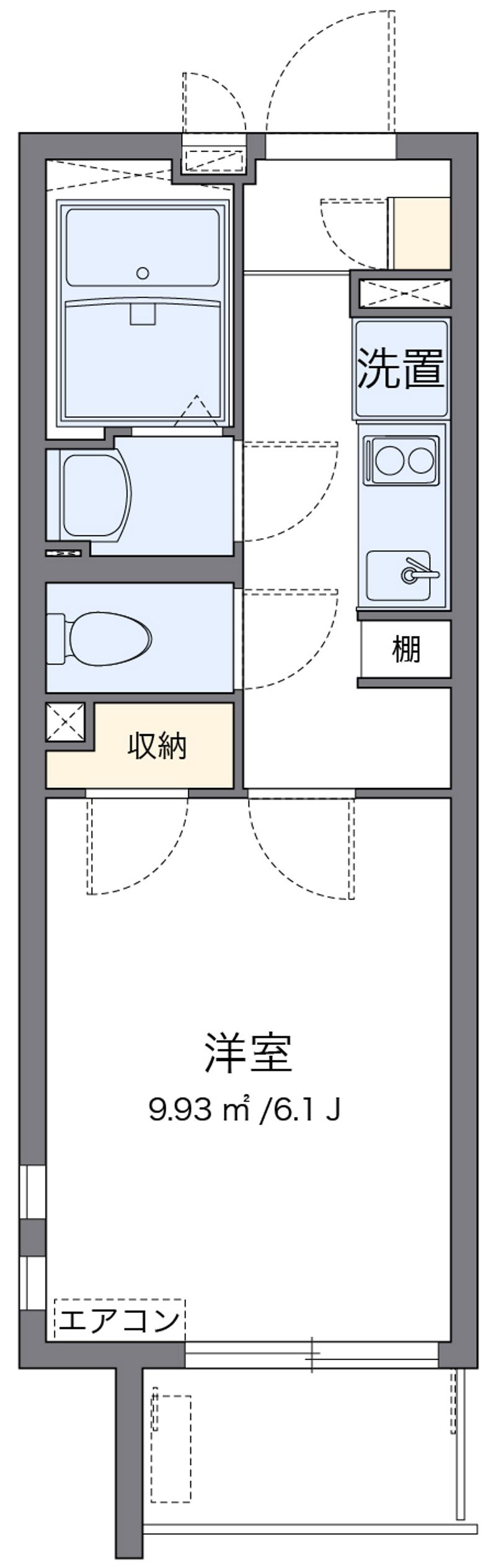CLEINO Ryokuen Floor plan