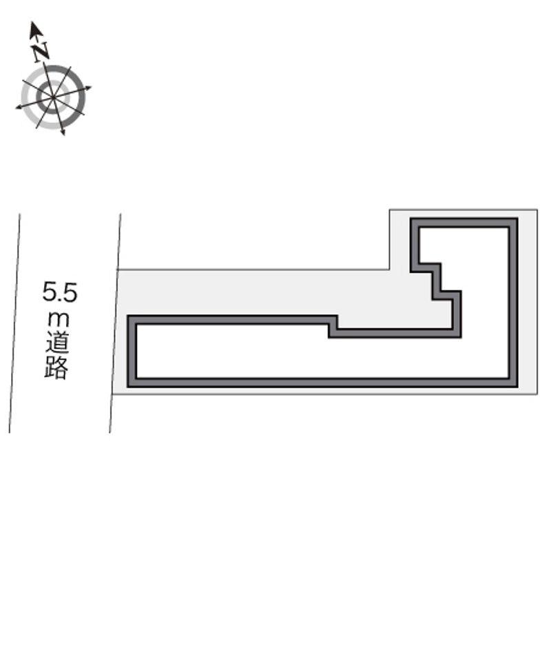 レオパレス末広 配置図