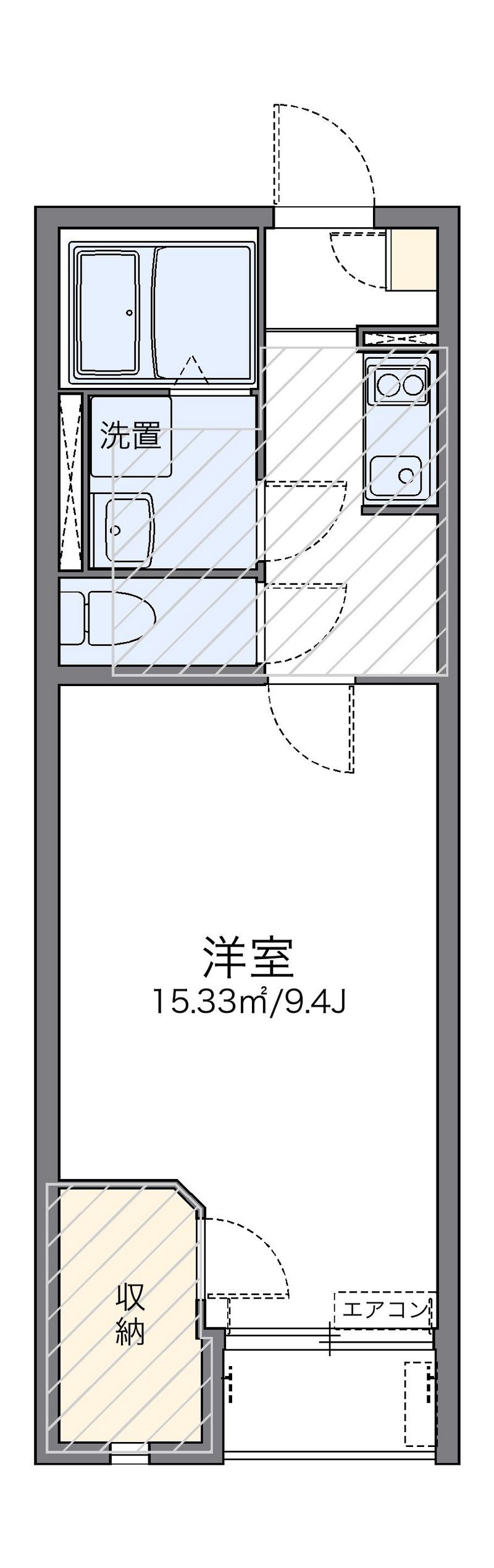レオネクストウィル柏たなか 間取図
