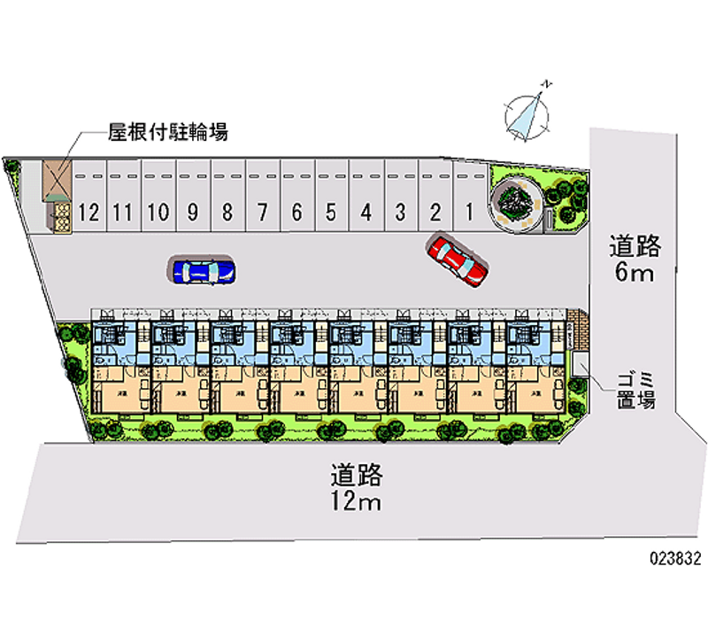 23832月租停车场