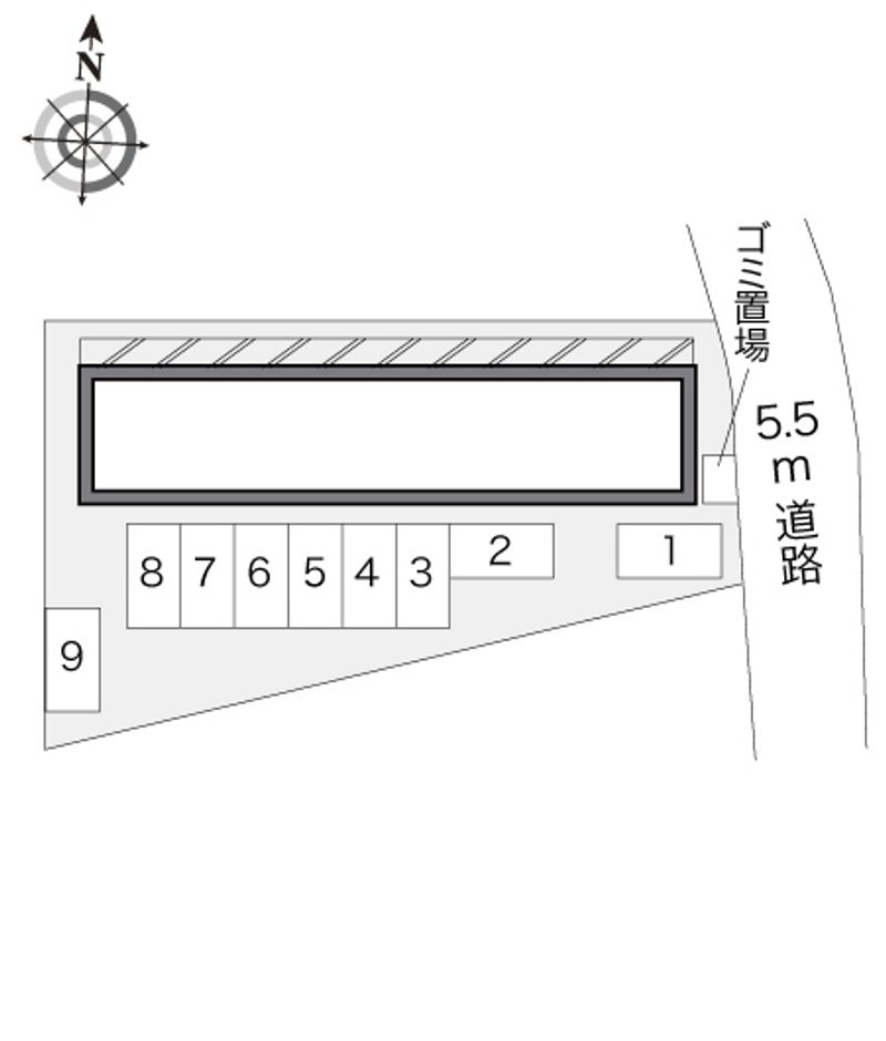 レオパレスストーリー浅沼 配置図