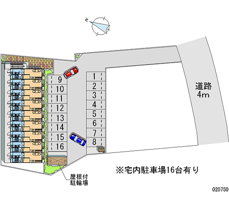 20750月租停车场