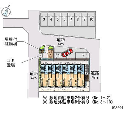 33604 Monthly parking lot