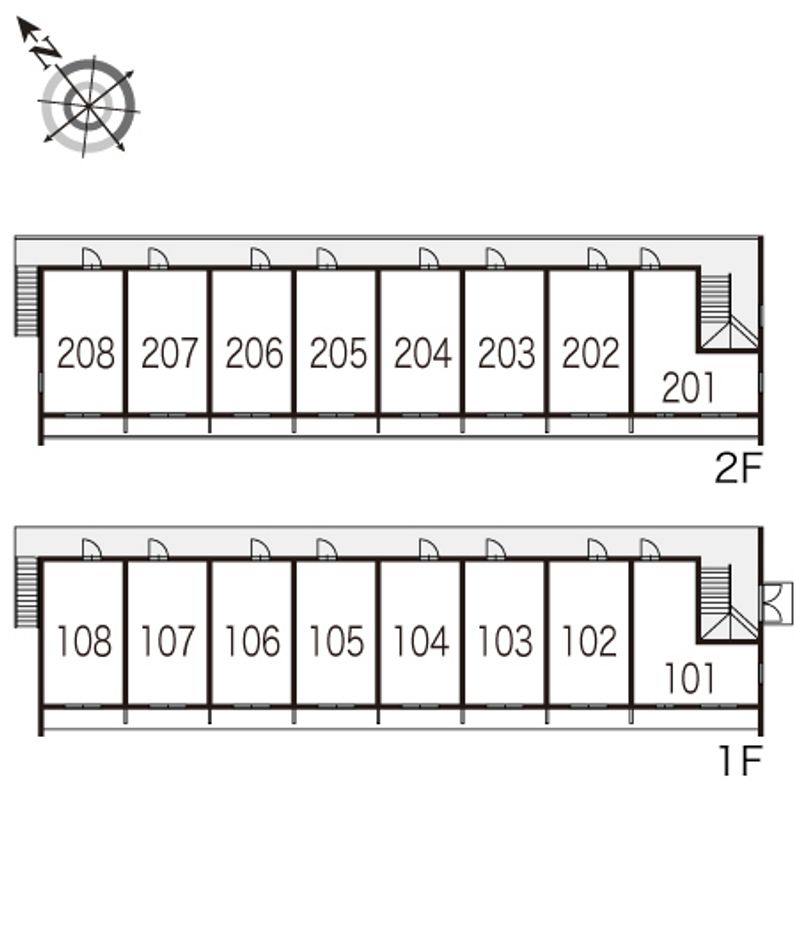 leopalace Mulberry Field Kanesue Floor plan layout diagram