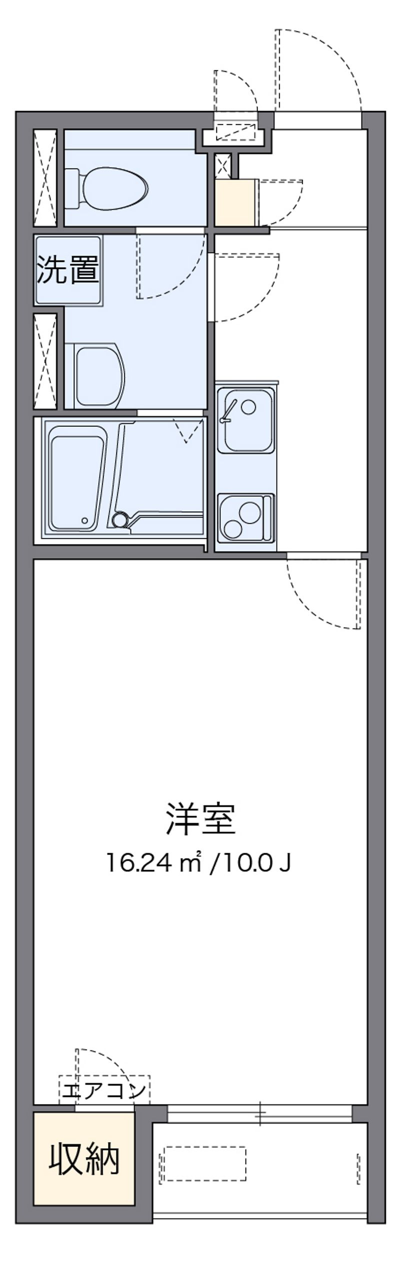 クレイノもみじⅣ 間取図
