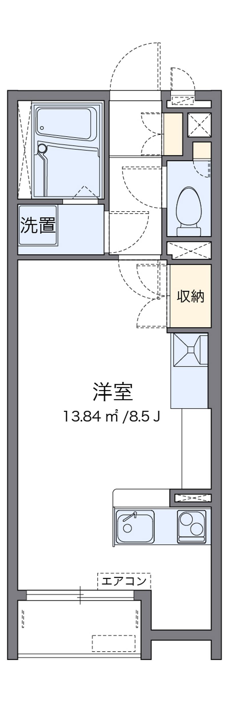レオネクストシベール 間取図