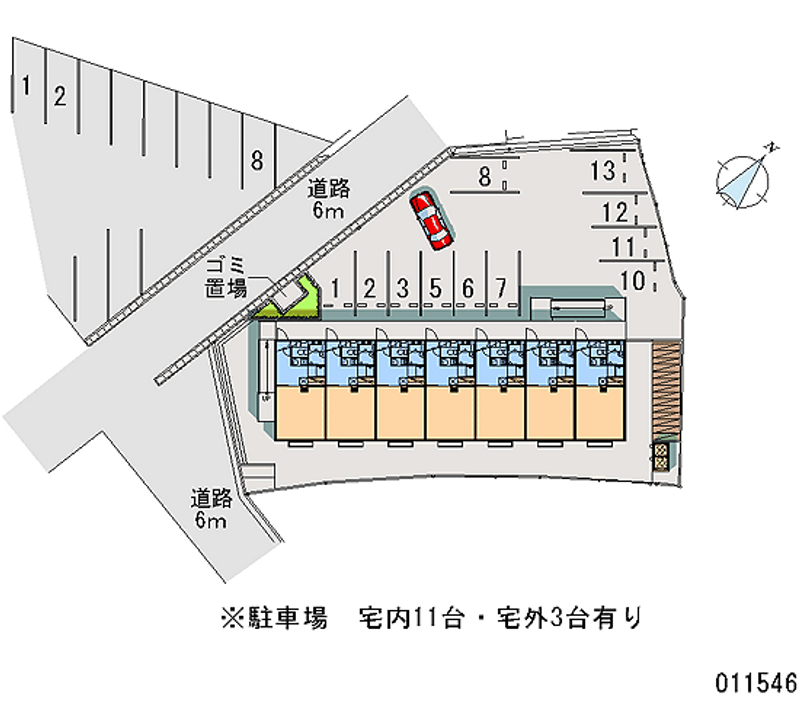 11546月租停車場