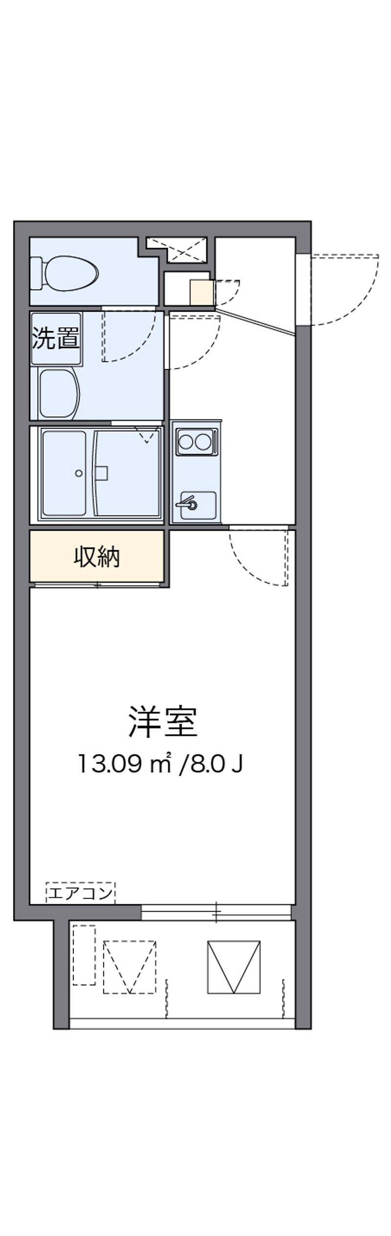 クレイノチビラーサン　Ｋ 間取り