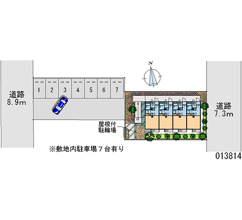 13814月租停車場