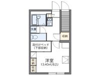 レオパレス泉３ 間取り図