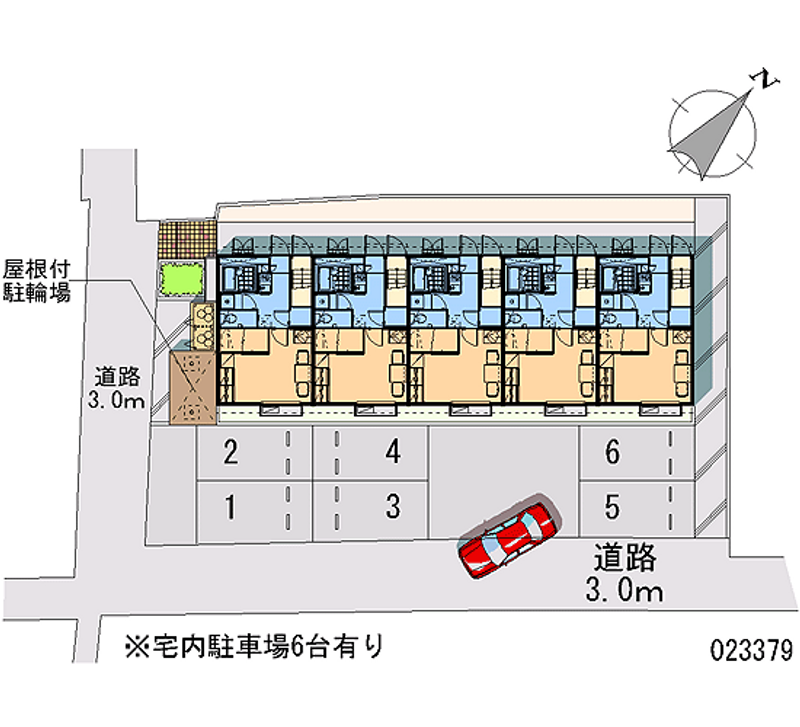 レオパレスカーサ　ビアンカ 月極駐車場