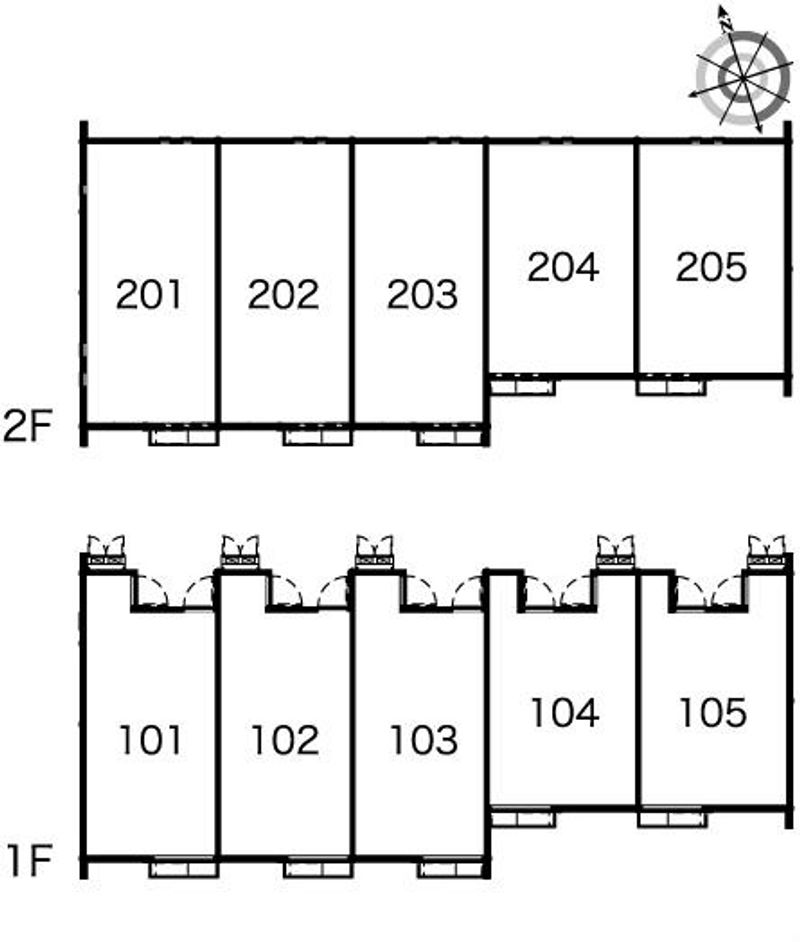レオネクストグリーンハイツ３号 間取配置図