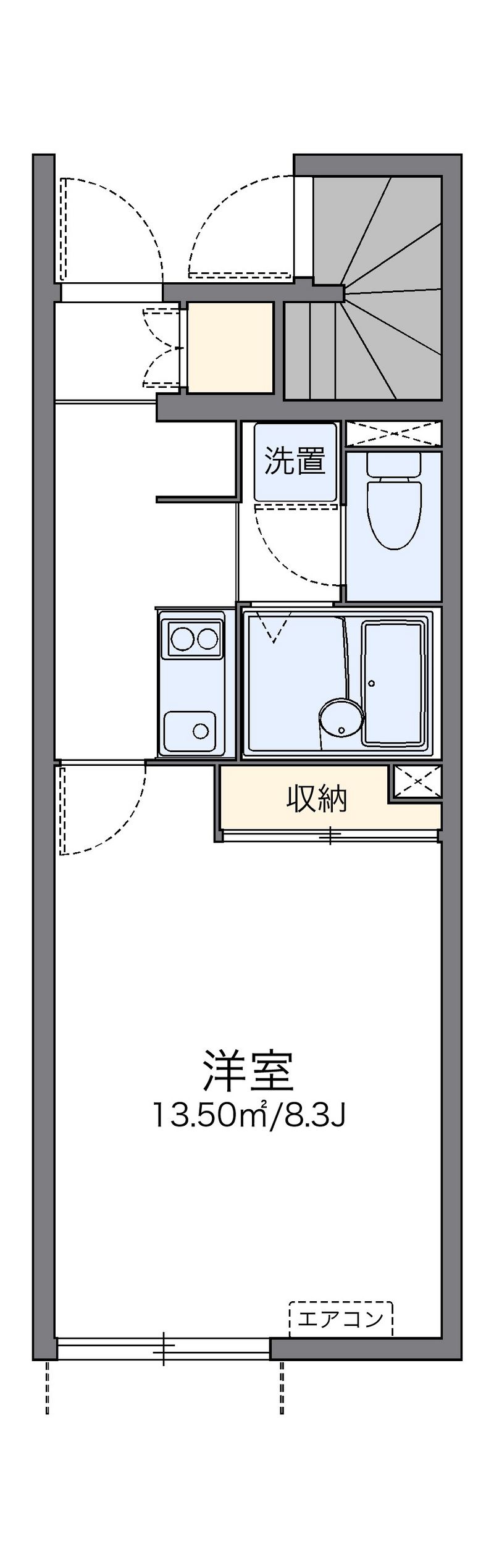 レオネクスト廿地 間取図