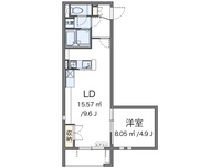 レオネクストボナール 間取り図