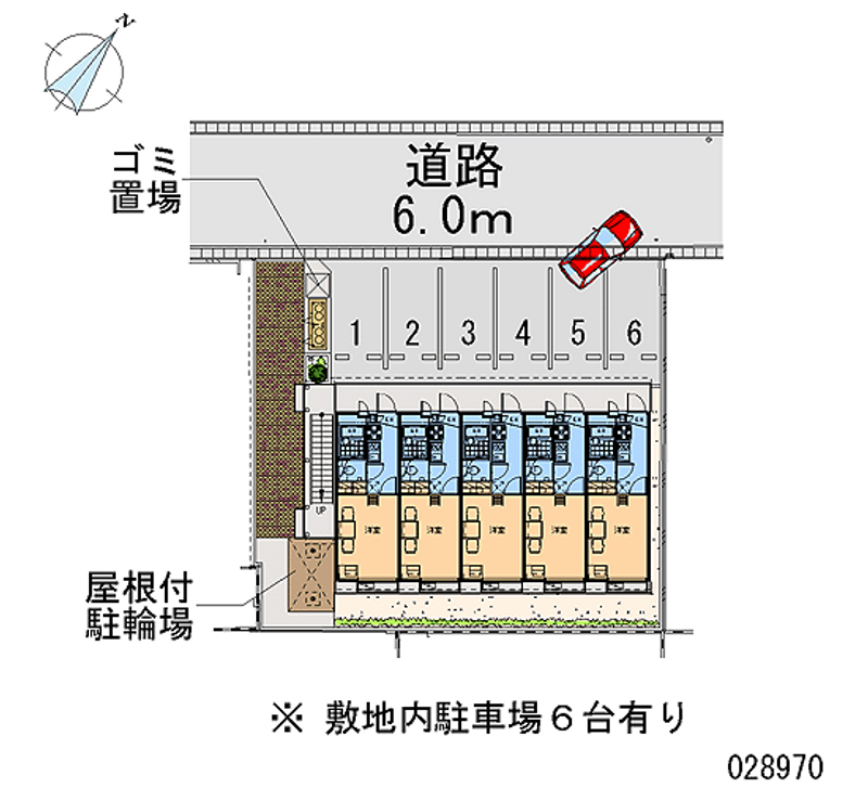 レオパレス神田町 月極駐車場