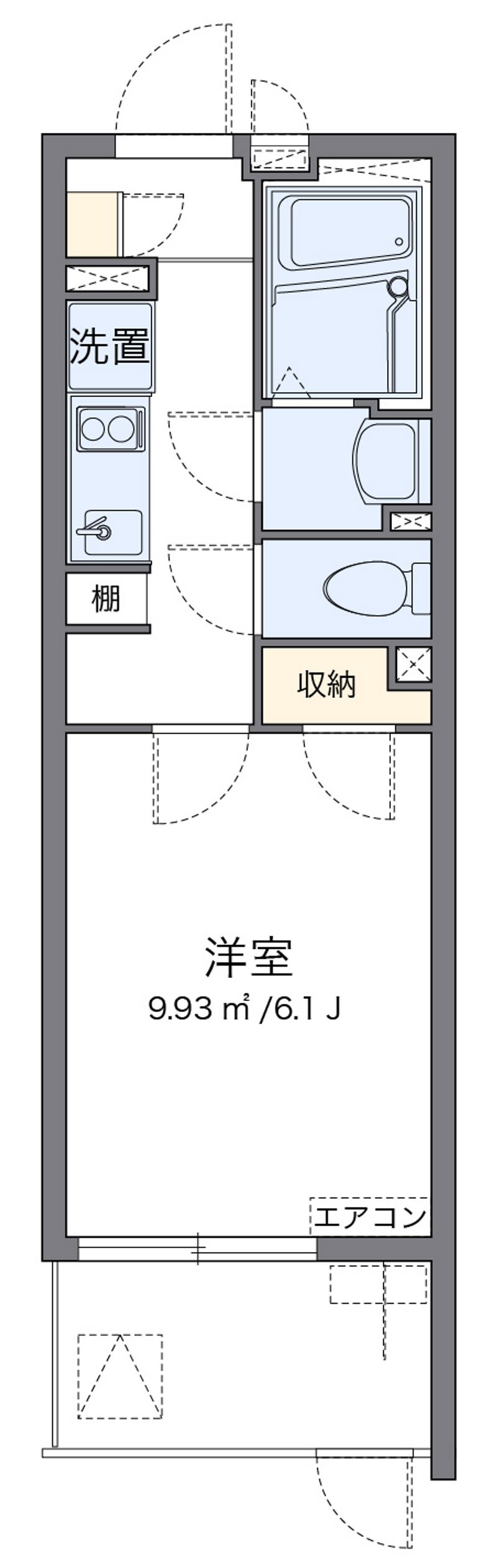 クレイノオルゲント３号 間取図