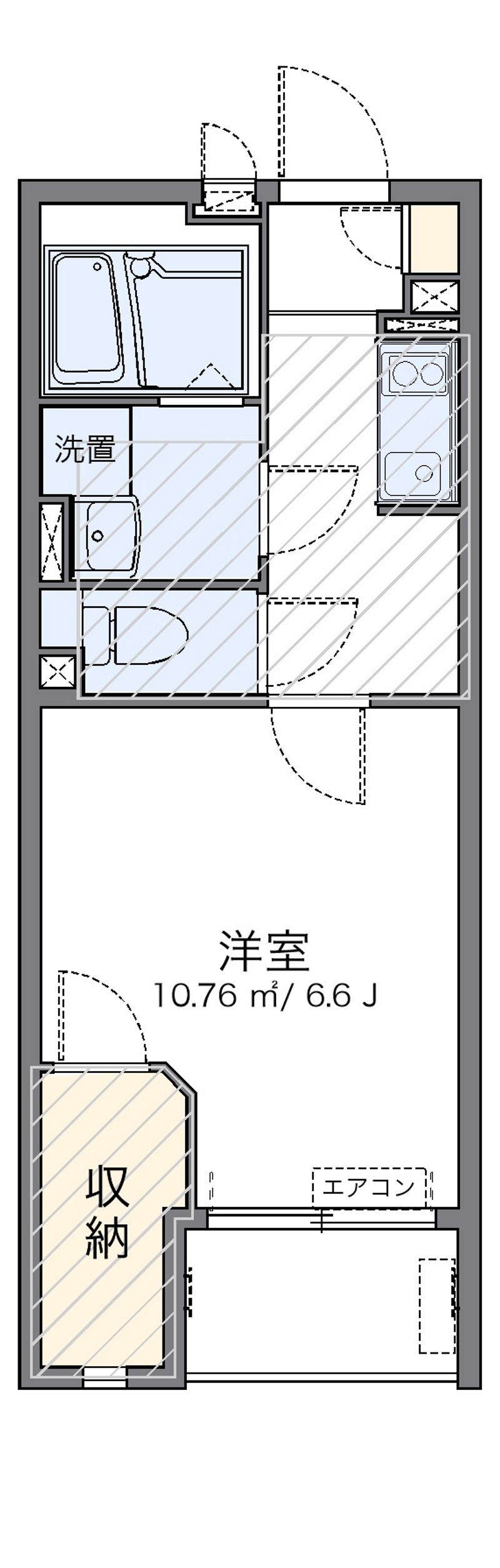 レオネクストオリーブハウスⅦ 間取図