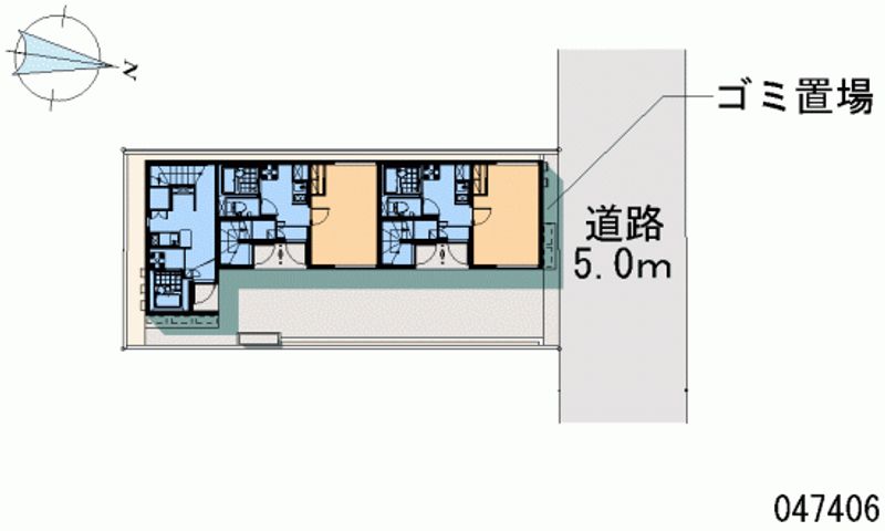 レオネクスト本厚木 区画図