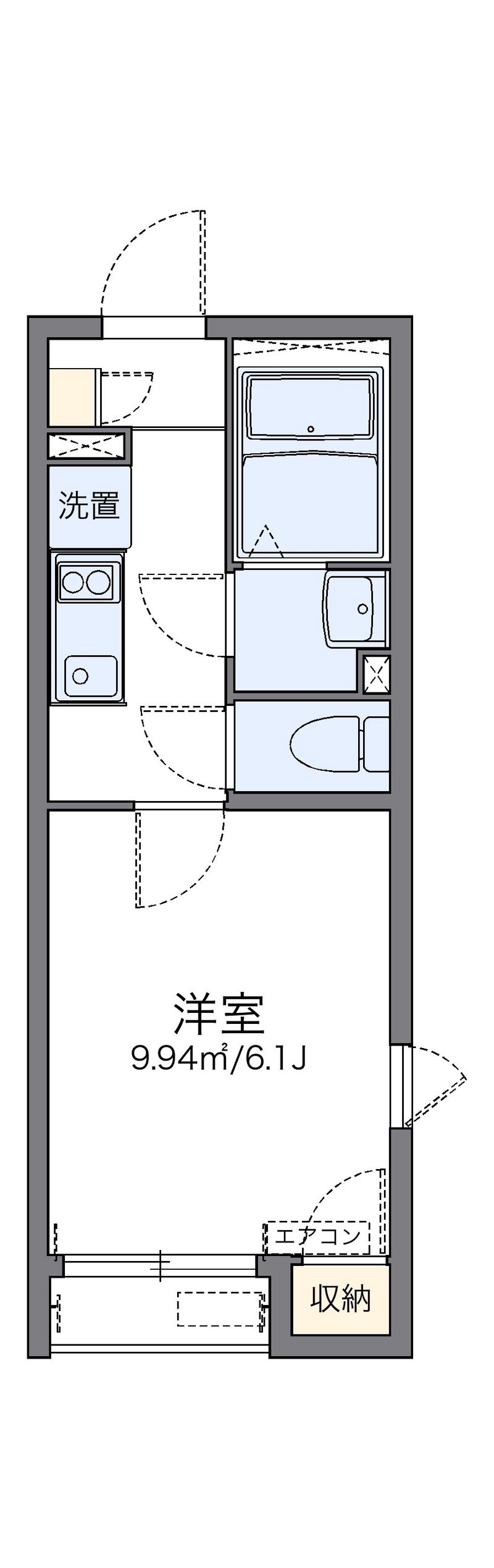 レオネクストショコラ国立 間取り