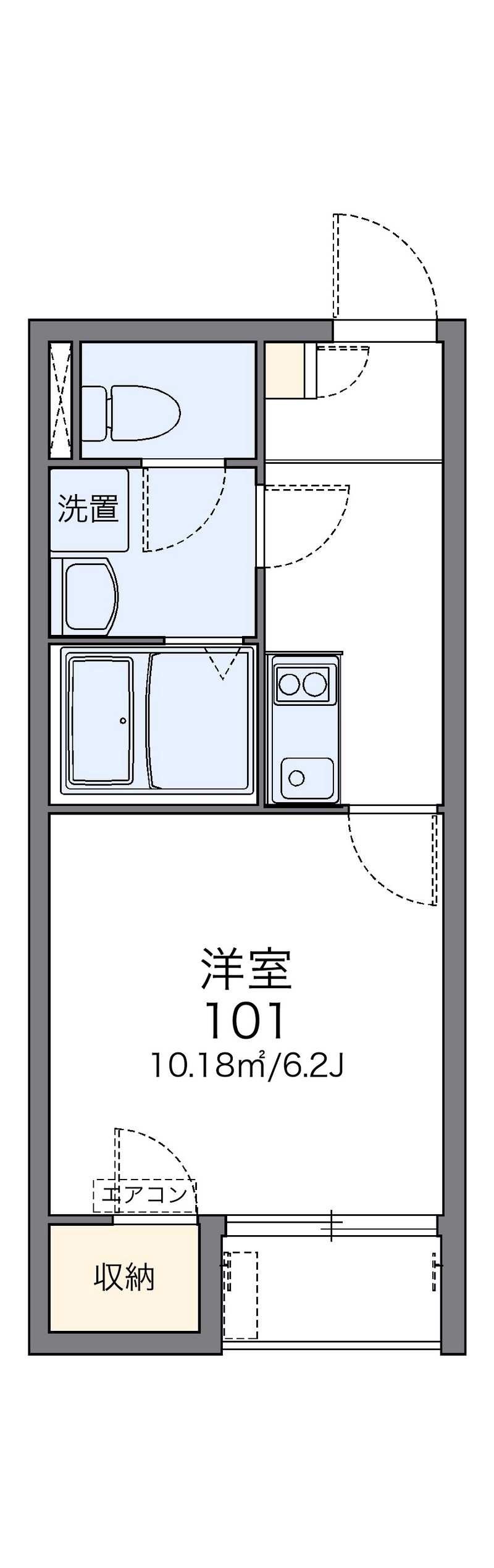 レオネクストチェリーブロッサム 間取図