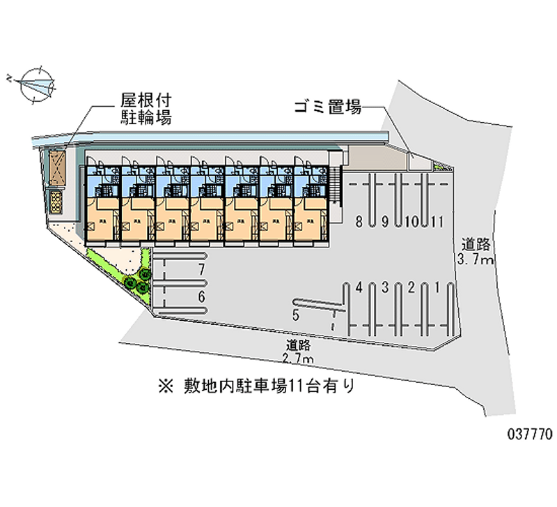 37770 bãi đậu xe hàng tháng