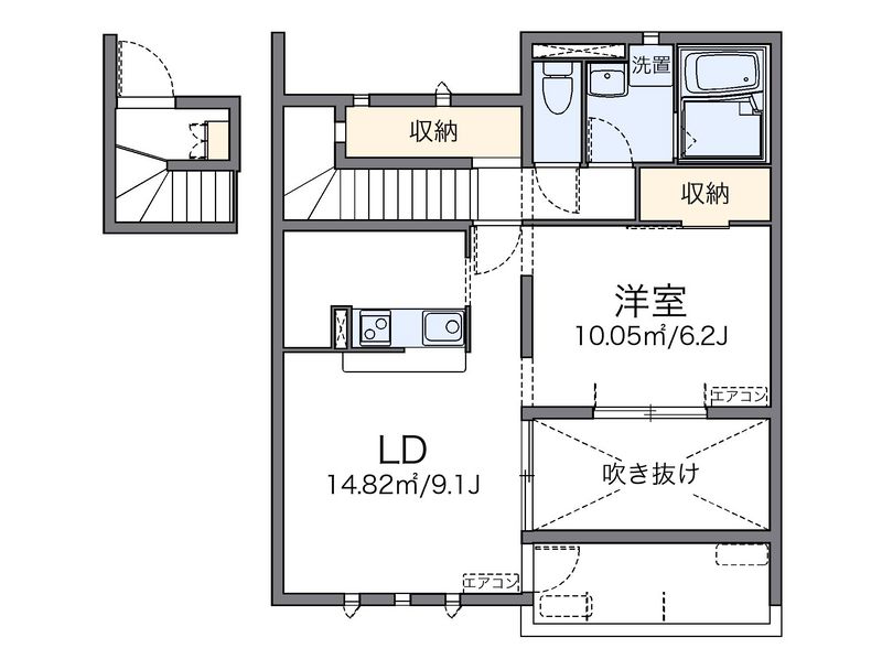 レオネクストティーダ 間取図