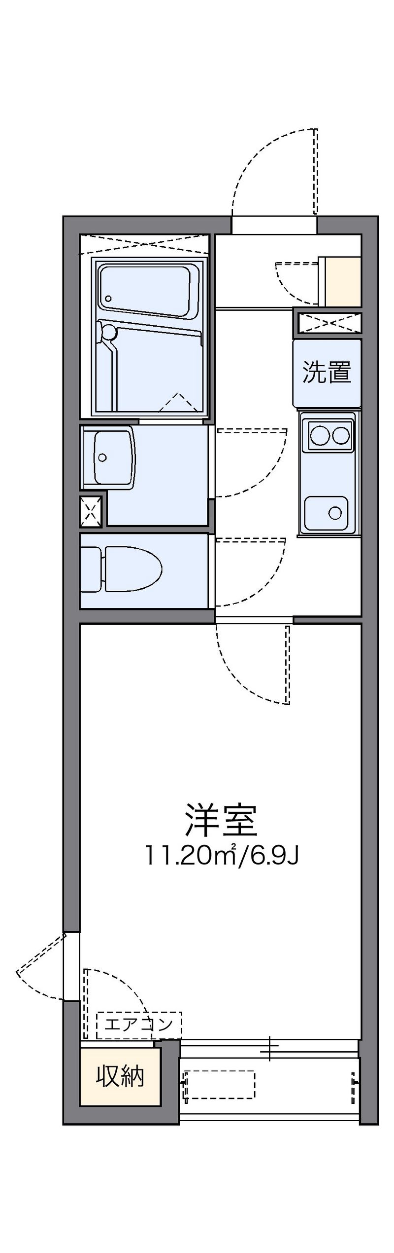 レオネクスト大倉山メルベーユⅢ 間取図