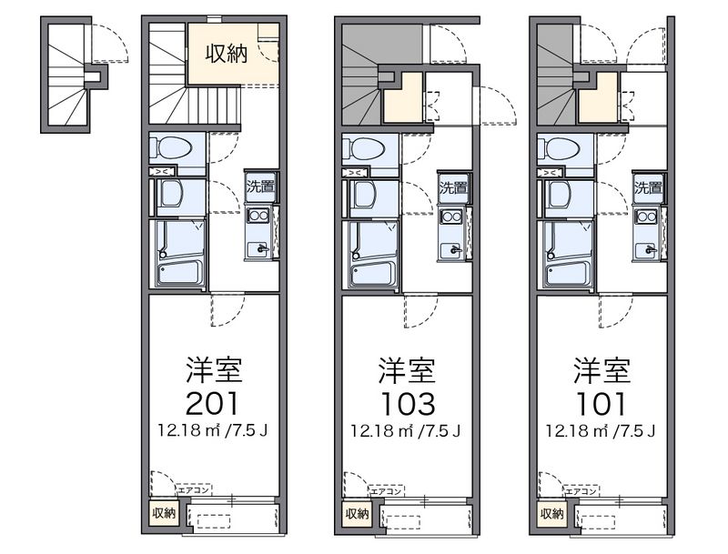 LEONEXT Espoir Floor plan
