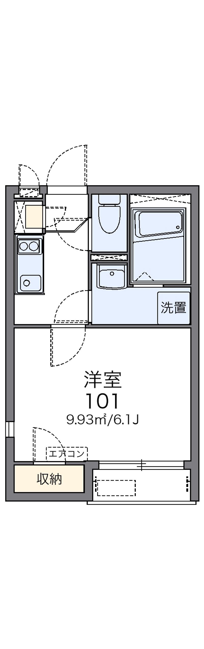 レオネクストひまわり 間取図