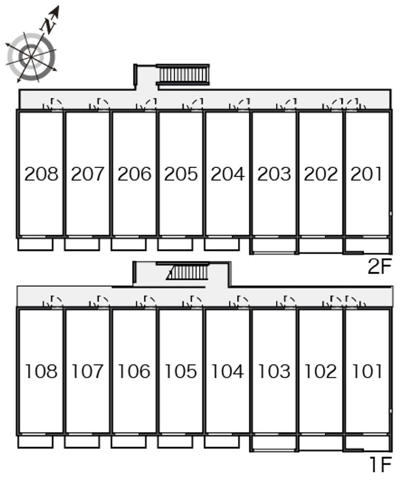 ミランダ藤 間取配置図